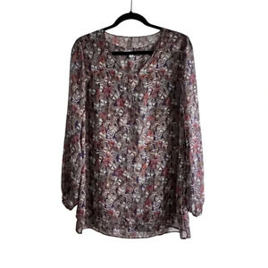 Cabi Tapestry Blouse, Size M multicolor.